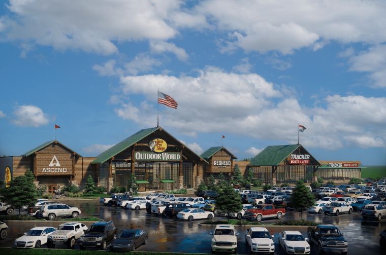 MO Bass Pro Shops Outdoor World Retail Store Opens In Sunset Hill   Sunset Hills Rendering 2 